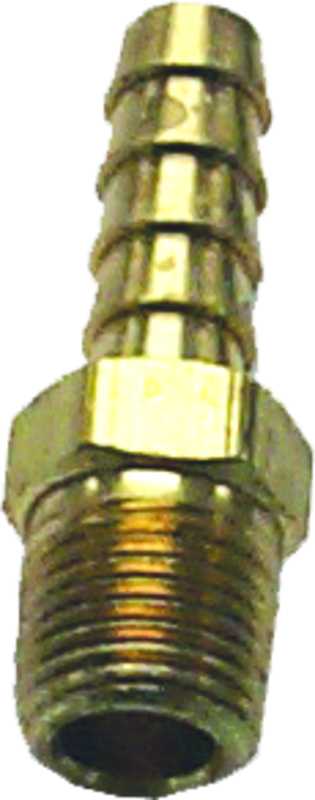 Raccord cannelé laiton Filetage 1/8 mâle NPT pour tuyau 10 mm