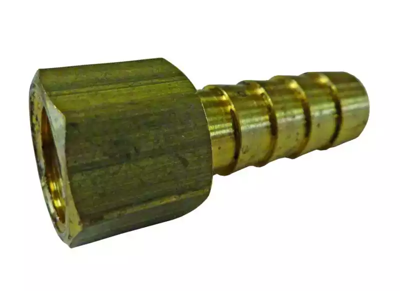 Raccord cannelé laiton Filetage 1/8 mâle NPT pour tuyau 10 mm