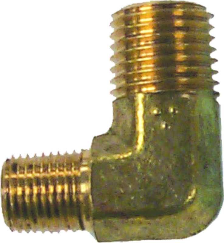 Raccord coude 90 degre 1/8 mâle x 1/4 mâle NPT