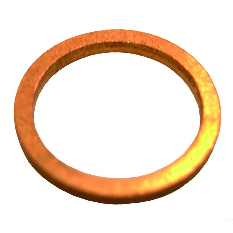 Rondelle joint cuivre diamètre 12,8 x 16 x 2 mm