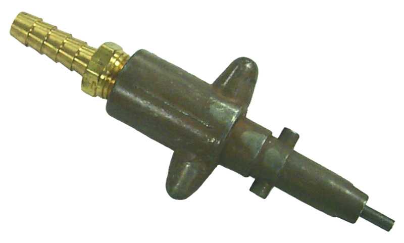 Raccord essence Mercury diamètre 9,5mm métal ancien modèle côté réservoir 30185A3