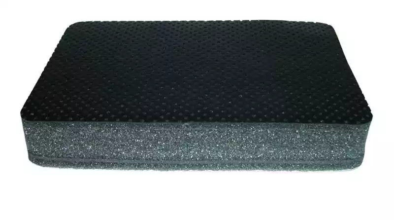 Plaque mousse insonorisante 1.40 x 1.00m NOIR