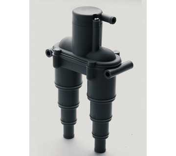 Coude anti-siphon avec clapet