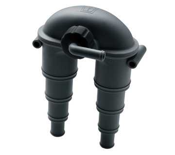 Coude anti-siphon avec 4 m de tuyau collier passe-coque