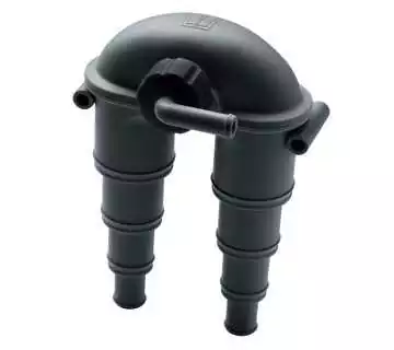 Coude anti-siphon avec 4m de tuyau collier