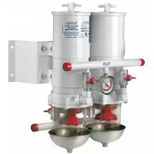 Filtres séparateur eau/carburant débit 12L/min CE/ABYC 2 en ligne 30 microns