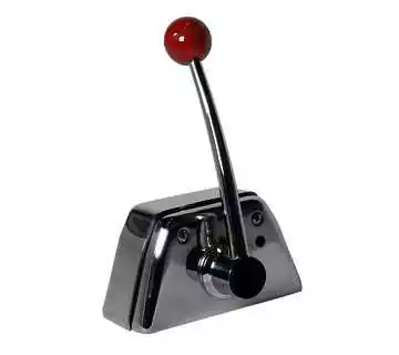 Commande moteur mono levier pour 1 moteur boitier et levier en acier inoxydable