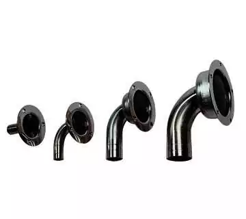 Reniflard acier inoxydable coudé diamètre 38 mm