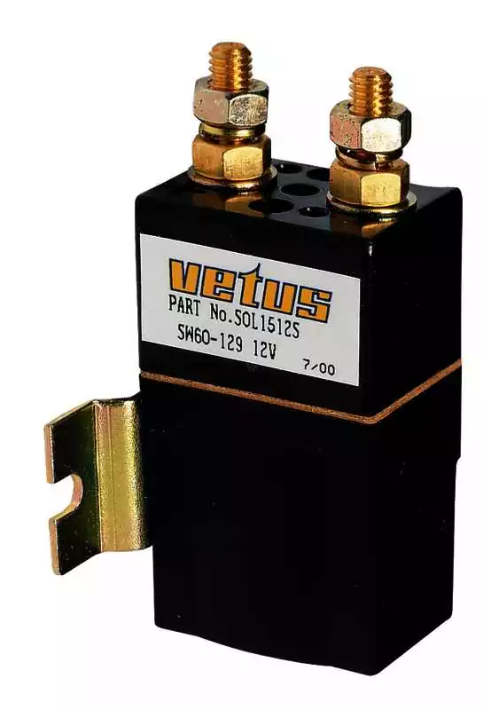 Relais simple, 24 V, 6 kW, pour quindeaux, M10
