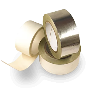 Ruban autocollant insonorisante 50 mm couleur aluminium rouleau de 30 m