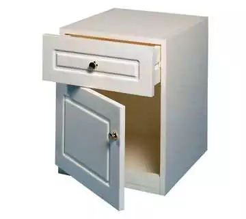 Panneau en Poly-wood, blanc, 1220 x 2440 x 12 mm