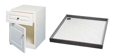 Panneau en Poly-wood blanc 1220 x 800 x 6 mm d'épaisseur