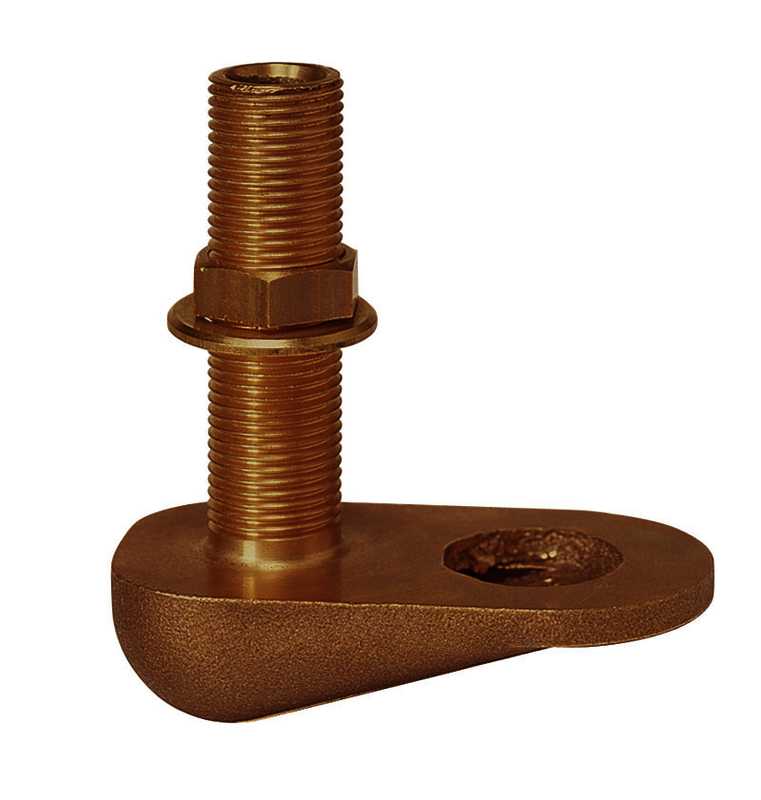 Passe-coque à crépine bronze 1 1/4" pouces raccord tuyau 32 mm