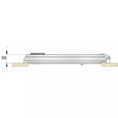 Capot de pont Libero 450 x 320 mm angle 32 mm