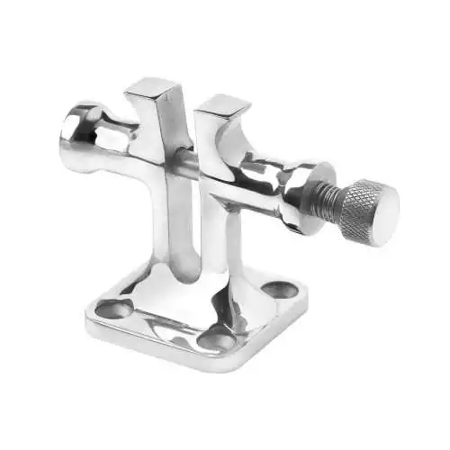 Bitte d'amarrage à axe amovible Hauteur 54mm base 59 x 59mm