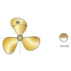 Hélice Type P3B manganèse bronze 3 pales diamètre 12"