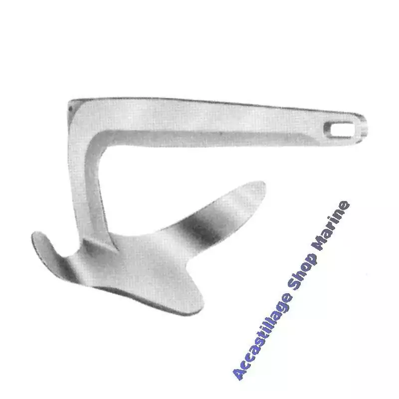 Ancre Maxclaw 30Kg en acier inoxydable Ancre type Bruce