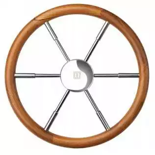 Barre à roue en bois de teck type PRO diamètre 50cm