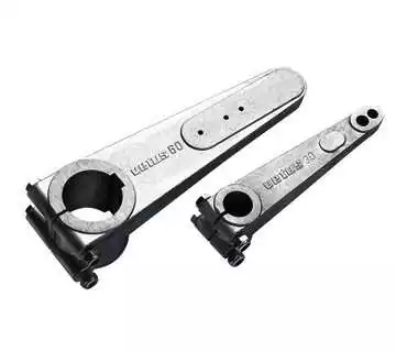 Bras de meche diamètre 30mm en aluminium gouvernail fixation vérins de direction