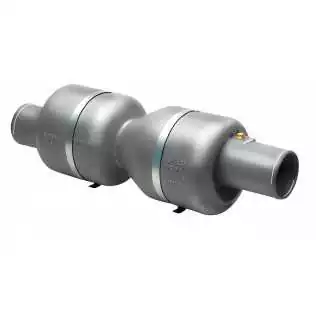 Silencieux échappement synthétique MV125 diamètre 125mm à clapet anti-retour