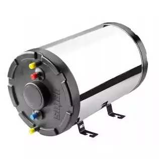 Chauffe-eau capacité 31L en inox double paroi chauffe avec le moteur du bateau