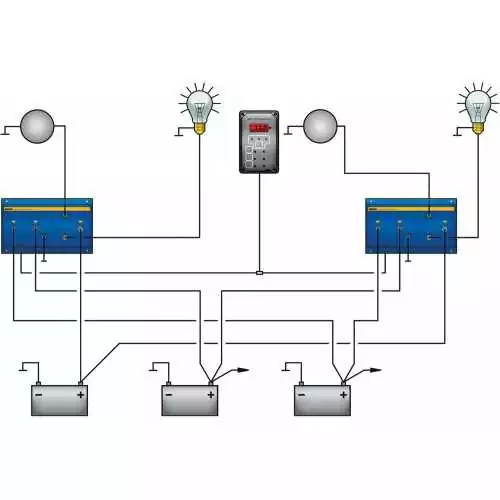 Controleur de batterie BW3 24v sans tableau de commande