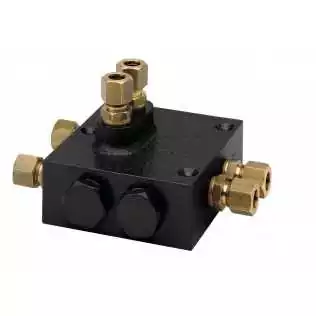 Double clapet anti-retour pour direction assistée hydraulique