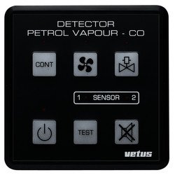 Détecteur de vapeurs d'essence 12-24 Volts capteur inclus