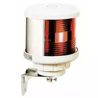 Feu bicolore montage sur socle boitier blanc ampoule non fournie