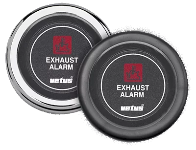 Indicateur pour alarme de température d'echappement 12v noir