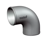 Section de raccordement synthétique coudée 90 degres diamètre 203mm pour tuyau d'échappement