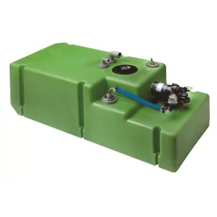 Systeme COMFORT complet 24V réservoir à eau potable 120 Litres avec pompe 13,5 L/min Systeme COMFORT complet 24V réservoir à eau potable 120 Litres avec pompe 13,5 L/min