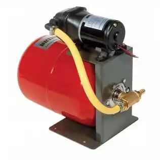 Groupe d'eau 12 Volts avec réservoir sous pression 8 litres 2.5 Bars raccord 13 mm