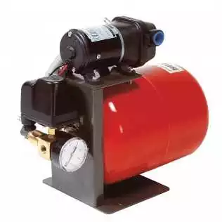 Groupe d'eau 12 Volts avec réservoir sous pression 8 litres avec régulateur de pression