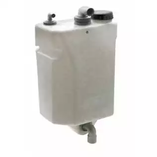 Réservoir à eaux usées 25 litres pour montage sur paroi verticale complet