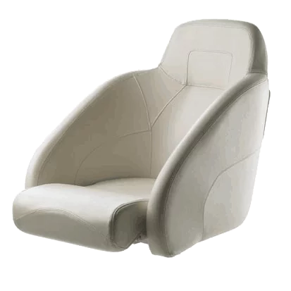 Siege pilote bateau avec réhausse blanc 560mm Siege pilote bateau avec réhausse blanc 560mm