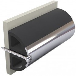 Liston de protection en vinylique gris foncé HARO5S 50 x 34 mm rouleau de 30 m (prix par m)