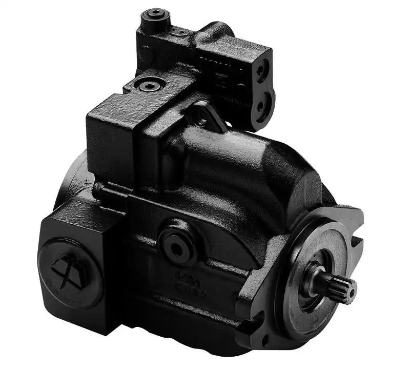 Pompe à piston 45cc gauche, raccord d'aspiration et de pression sur le coté type SD2