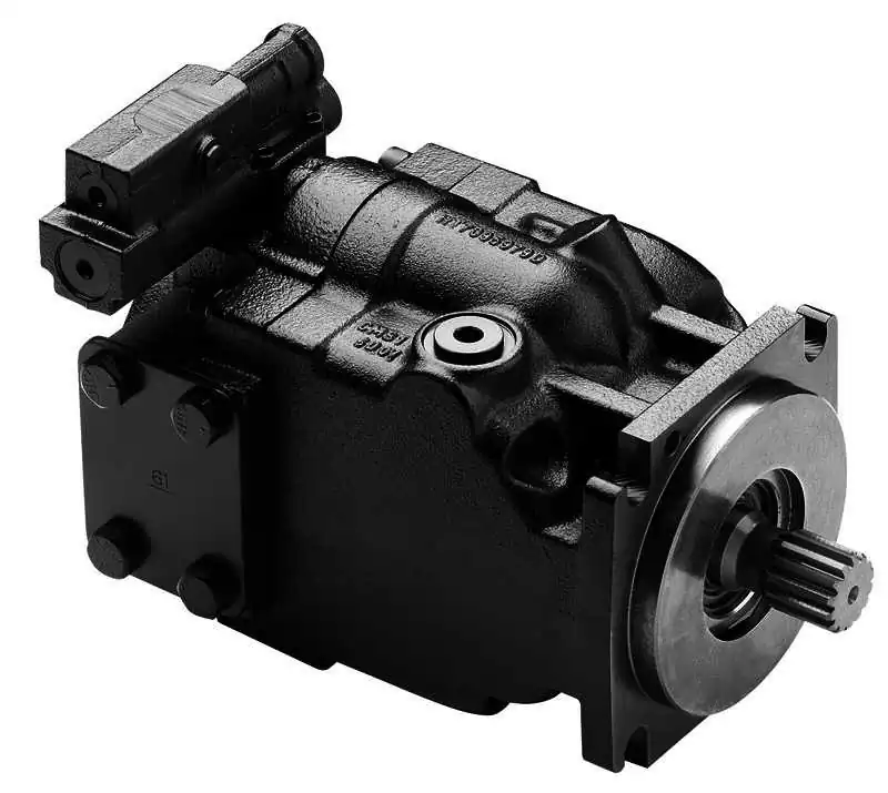 Pompe à piston 75cc gauche, raccord d'aspiration et de pression sur le coté type SD