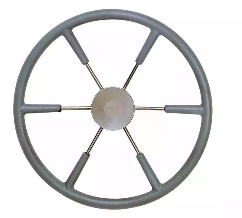 Volant noir diamètre 550mm revetue polyuréthane
