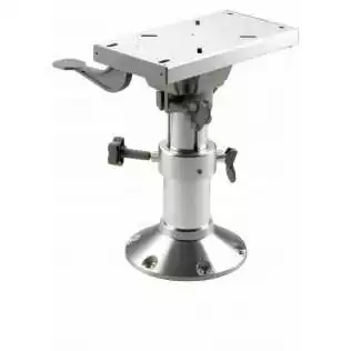 Pied aluminium pivotant avec glissiere reglage manuel 43 à 63,5 cm