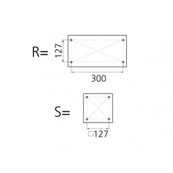 Pied aluminium pivotant reglage manuel  43 à 63,5 cm