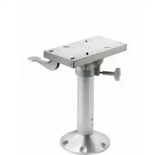 Pied de siege fixe pivotant amovible hauteur 45 cm