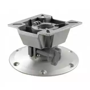 Pied de siege pivotant hauteur 130 mm