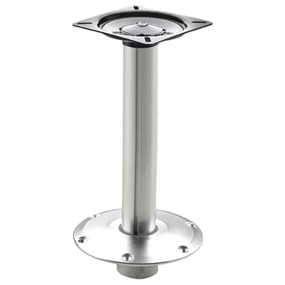Pied de siege fixe avec reglage rapide - hauteur 38 cm