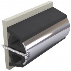 Liston de protection en vinylique gris foncé TRAP5S 55 x 34 mm rouleau de 30 m (prix par m)