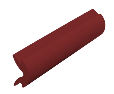 Ruban pour liston de protection lie-de-vin rouleau de 30 m (prix par metre)