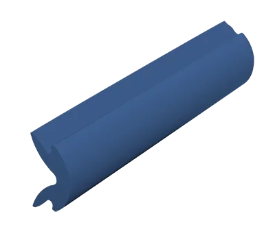 Ruban pour liston de protection bleu cobalt rouleau de 30 m (prix par metre)