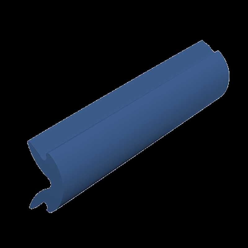 Ruban pour liston de protection bleu cobalt rouleau de 30 m (prix par metre)