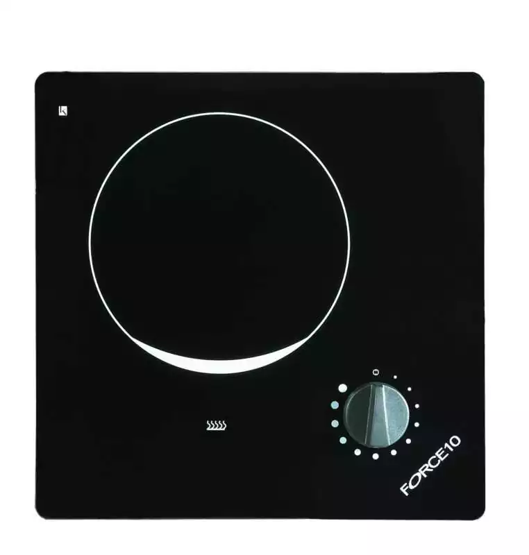 Table de cuisson encastrable vitrocéramique 1 feu 220-240V